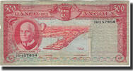Angola 500 Escudos Banknote, 1970-06-10, KM:97 -