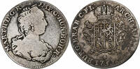 Austrian Netherlands 1/8 Ducaton Maria Theresa, Antwerp, Silver -