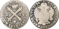 Austrian Netherlands 14 Liards François II, Brussels, Silver -