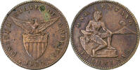 Philippines Centavo Manila, Copper, KM:163 -