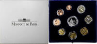 France Coffret 1c. à 15€ Panthéon, Proof, Monnaie de Paris -
