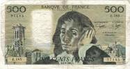 France 500 Francs Pascal, E.185, Fayette:71.29, KM:156e -