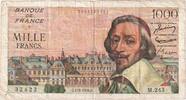 France 1000 Francs Richelieu, 1956-03-01, M.243 -