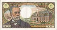 France 5 Francs Pasteur, 1966-11-04, Y.40 -