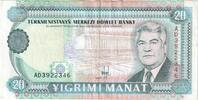 Turkmenistan 20 Manat SS -