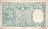 France 20 Francs 1918 Bayard, 1918-01-30, F.3801 S+ 1,087.32 元  ＋  41.42 元 运费