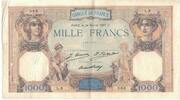 France 1000 Francs Cérès et Mercure, L.9, Fayette:37.01 -