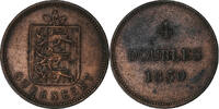 Guernsey 4 Doubles William IV, Soho Mint, Bronze, KM:2 -