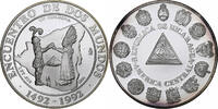 Nicaragua Cordoba Ibero-American Series, Mexico, Silver -