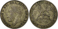 Great Britain Shilling George V, British Royal Mint, Silver -