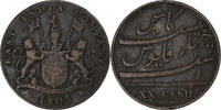 British India 20 Cash India British, Soho Mint, Copper -