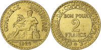 France 2 Francs Chambre de commerce, Paris, Cupro-Aluminium -