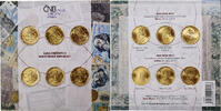 Czech Republic Set 6x20 Kč Česká mincovna, Brass plated steel -