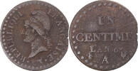 France Centime AN 6 A Coin, Dupré, Paris, Bronze, KM:646 SGE+ 100.41 元  ＋  41.42 元 运费