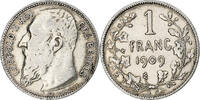 Belgium Franc Leopold II, Brussels, Silver -