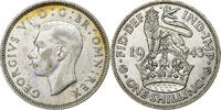 Great Britain Shilling George VI, London, Silver -