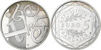 France 5 Euro Liberté, MDP, Silver -