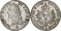 France Écu à la vieille tête Louis XV, Paris, 2nd semester, Silver -