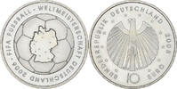 Germany 10 Euro 2006 FIFA World Cup, Stuttgart, Silver, KM:223 -