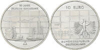 Germany 10 Euro German Federal Bank, Hamburg, Silver, KM:266 -