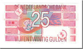 Netherlands 25 Gulden Banknote, 1989-04-05, KM:100 -