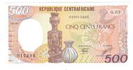 Central African Republic 500 Francs Banknote, 1987-01-01, KM:14c -