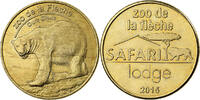 France betaalpenning Touristic token, Zoo de la Flèche - Safari Lodge - Ours Blanc -