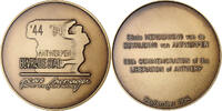 Belgium Medaille 50th Commemoration of the Liberation of Antwerp, Bronze -