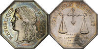 France Token Notaires de l'Arrondissement de Gien, Silver, Barre -