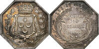 France betaalpenning Notaires de l'Arrondissement de Châteaudun, Silver -