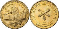 France betaalpenning Caen - Mémorial n°2, Copper-nickel Aluminium, Arthus -