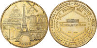 France betaalpenning Paris - Tour Eiffel n° 3 - les 5 monuments, Copper-nickel -