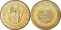 France Token Les Epesses - Puy du Fou n° 6, Copper-nickel Aluminium -