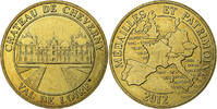 France betaalpenning Chateau de Giverny, Copper-nickel Aluminium, Médailles et -