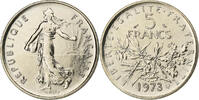 France 5 Francs 1973 Paris Semeuse, Paris, Nickel Clad Copper-Nickel STGL 90.50 元  ＋  41.29 元 运费