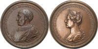 Duchy of Lorraine Medaille Antoine de Vaudémont & Marie d'Harcourt, 18th -