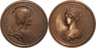 Duchy of Lorraine Medaille John II of Lorraine-Anjou & Marie de Bourbon, 18th -