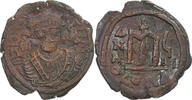 Follis Tiberius II Constantine, Constantinople, Bronze -