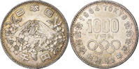 Japan 1000 Yen 1964 1964 Summer Olympics, Tokyo, Silver VZ+ 392.84 元  ＋  41.42 元 运费