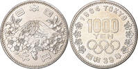 Japan 1000 Yen 1964 1964 Summer Olympics, Tokyo, Silver VZ+ 409.57 元  ＋  41.42 元 运费