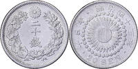 Japan 20 Sen Meiji, Silver -