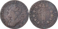 France 12 Deniers Louis XVI, Toulouse, Copper, Gadoury:15 -
