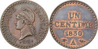 France 1 Centime Dupré, Paris, Copper, Gadoury:84 -