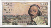 France 1000 Francs Banknote, 1 000 F 1953-1957 ''Richelieu'' -