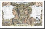 France 5000 Francs Banknote, 5 000 F 1949-1957 ''Terre et Mer'' -