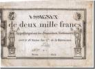 France 2000 Francs Banknote, Denis, KM:A81, Lafaurie:176 -