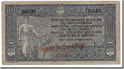 Yugoslavia 40 Kronen on 10 Dinara Banknote, 1919-02-01 -