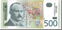 Serbia 500 Dinara Banknote -