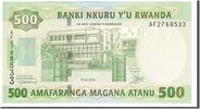 Rwanda 500 Francs Banknote, 2008-02-01 -