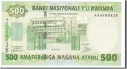 Rwanda 500 Francs Banknote, 2004-07-01 -